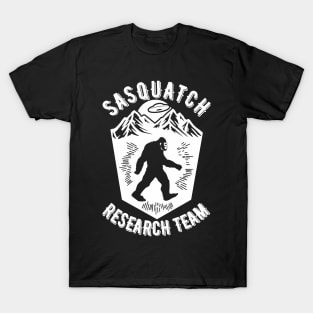 Sasquatch Bigfoot Design, Sasquatch Research Non-Profit, Funny Science Fiction Cryptid T Shirt, Pillow, Phone Case T-Shirt